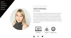 Desktop Screenshot of jazzvangeel.com